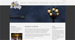 Desktop Screenshot of gaslicht-ist-berlin.de
