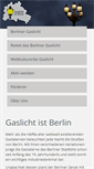 Mobile Screenshot of gaslicht-ist-berlin.de